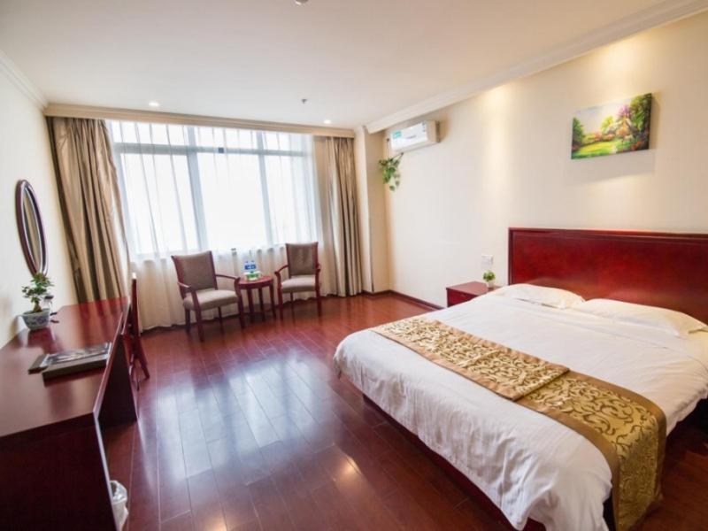Greentree Inn Anhui Guangde Zhongyang Lecheng Business Hotel Extérieur photo