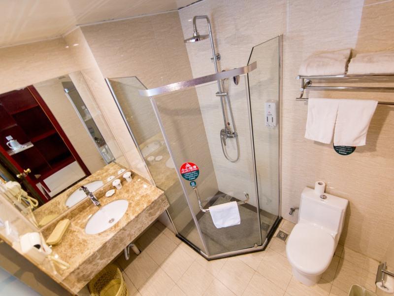 Greentree Inn Anhui Guangde Zhongyang Lecheng Business Hotel Extérieur photo