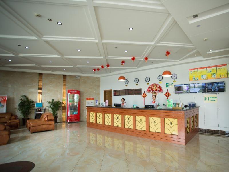 Greentree Inn Anhui Guangde Zhongyang Lecheng Business Hotel Extérieur photo