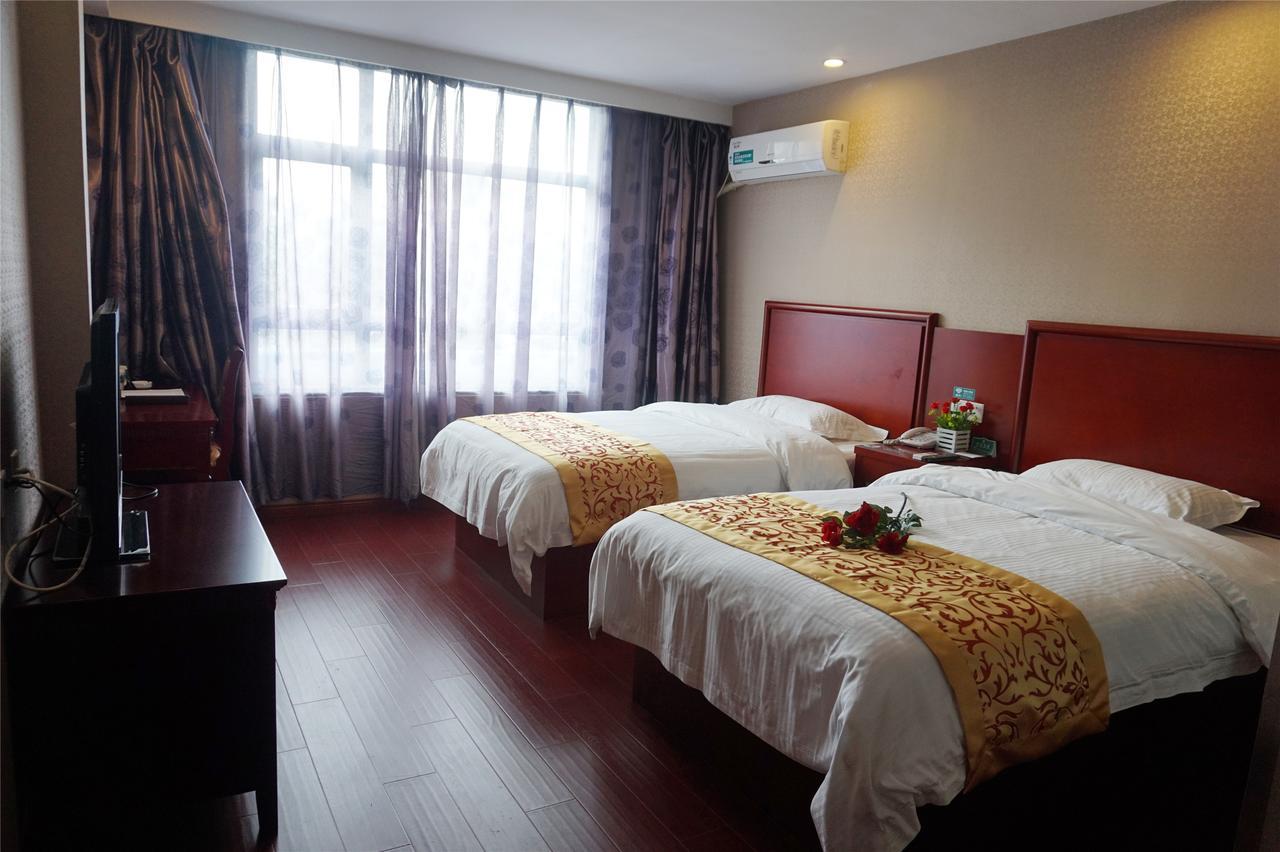 Greentree Inn Anhui Guangde Zhongyang Lecheng Business Hotel Extérieur photo