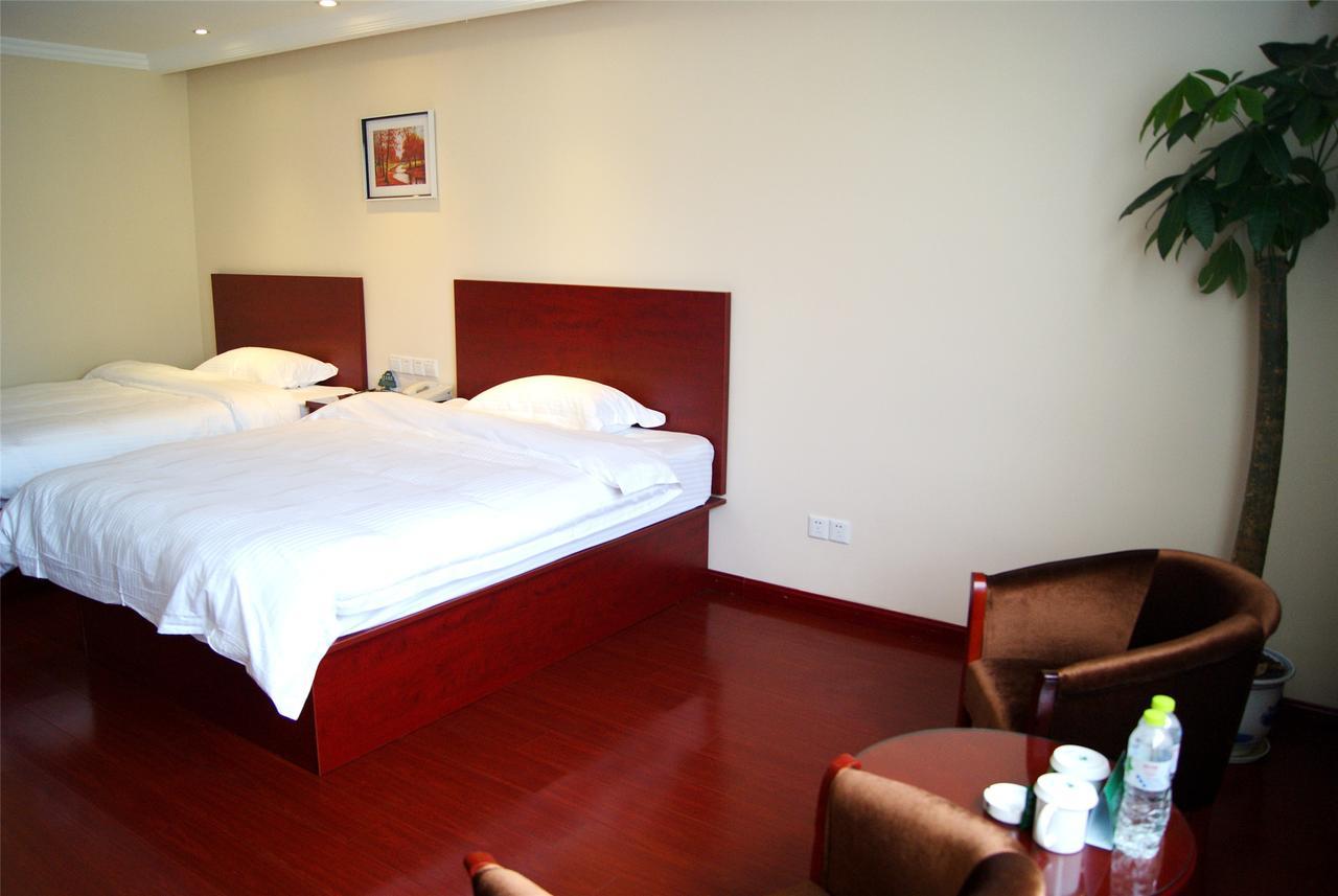Greentree Inn Anhui Guangde Zhongyang Lecheng Business Hotel Extérieur photo