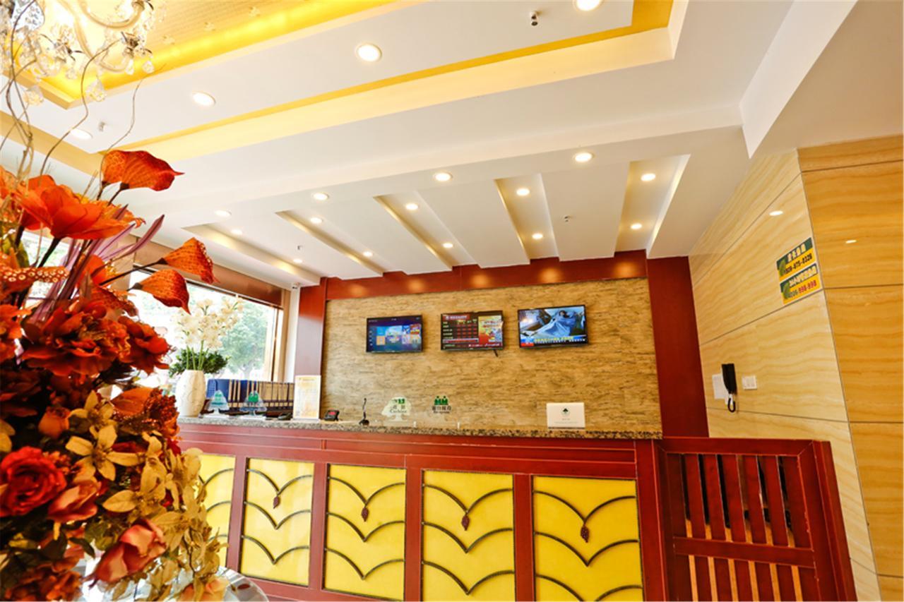 Greentree Inn Anhui Guangde Zhongyang Lecheng Business Hotel Extérieur photo