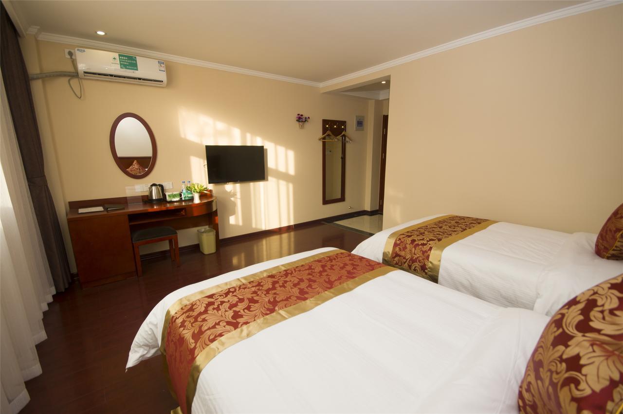 Greentree Inn Anhui Guangde Zhongyang Lecheng Business Hotel Extérieur photo