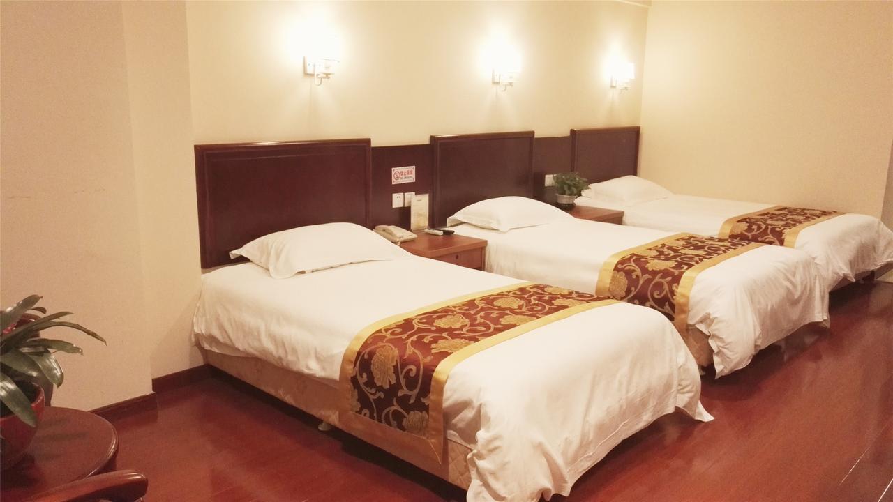 Greentree Inn Anhui Guangde Zhongyang Lecheng Business Hotel Extérieur photo