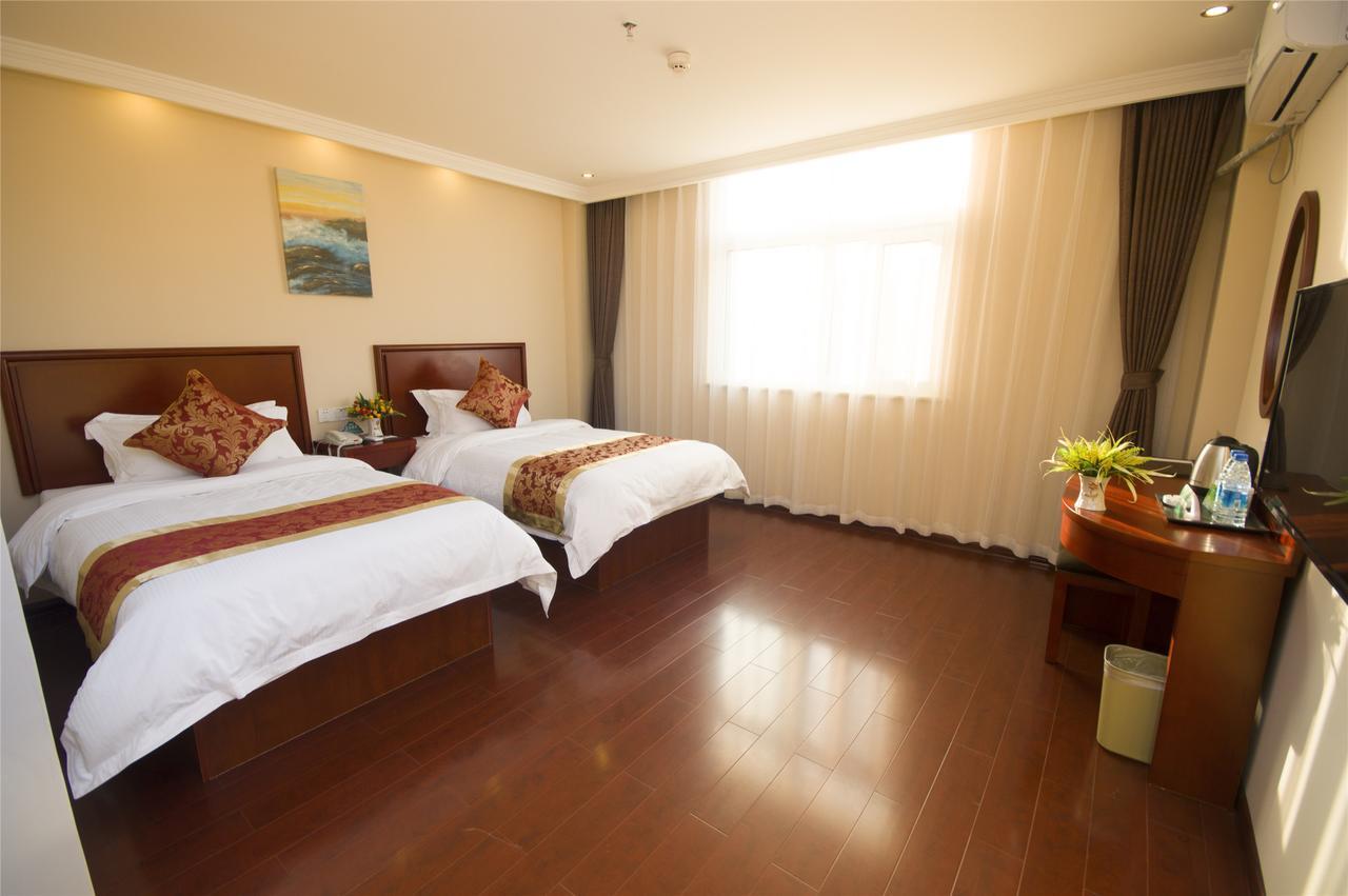 Greentree Inn Anhui Guangde Zhongyang Lecheng Business Hotel Extérieur photo